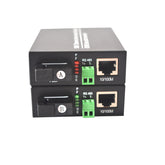 RS485 data and Ethernet over fiber converters -1 Bidirectional RS-485 Fiber extender , Fast Ethernet fiber converters, Singlemode up 20Km,Multimode 500m, A pair